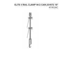 Elite II Rail Clamp w/2 Cam Joints 18"